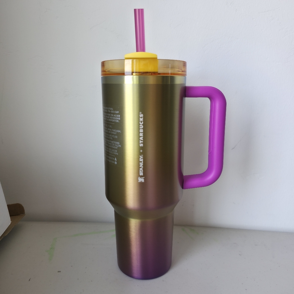 stanley x starbucks summer gradient tumbler